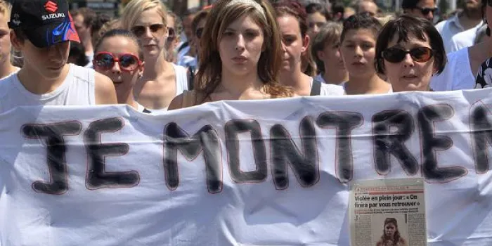 france crime de viol démonstration
